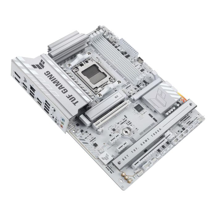 Материнcька плата ASUS TUF GAMING B850-PRO WIFI7 W NEO sAM5 B850 2xDDR5 M.2 HDMI DP Wi-Fi BT ATX білий