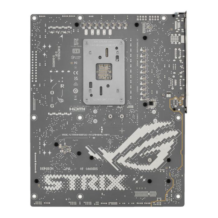 Материнcька плата ASUS ROG STRIX B850-A GAMING sAM5 B850 4xDDR5 M.2 HDMI DP Wi-Fi BT ATX білий