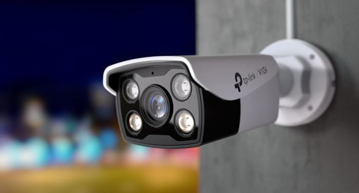 IP-Камера TP-LINK VIGI C350-2.8mm, PoE, 5Мп, 2.8 мм, H.265+, IP67, Bullet, кольорове нічне бачення, зовнішня