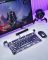 Клавиатура магнитная GravaStar Mercury V75 Pro 80keys, GravaStar x Gateron Jade Gaming, USB-A, 8k, RGB, Iron Purple