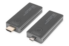 Бездротовий подовжувач DIGITUS USB-C > HDMI, 4K UHD, 30 м