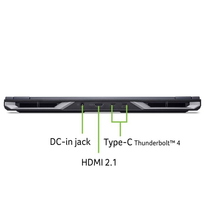 Ноутбук Acer Predator Helios Neo 16 PHN16-73 16" WQXGA IPS, Intel U7-255HX, 32GB, F1TB, NVD5060-8, Win11, чорний