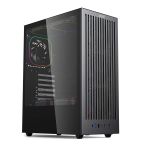 Корпус 2E GAMING  Vector V8111B без БЖ, 1xUSB3.0, 1х USB 2.0, 1xUSB Type-C, 4x120мм ARGB, VGA 325мм, LCS ready, контролер з пультом, TG Side Panel, ATX, чорний
