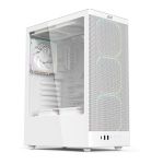 Корпус 2E GAMING  Iconic V8210W  без БЖ, 1xUSB3.0, 1х USB 2.0, 1xUSB Type-C, 4x120мм ARGB, VGA 325мм, LCS ready, контролер з пультом, TG Side Panel, ATX, білий