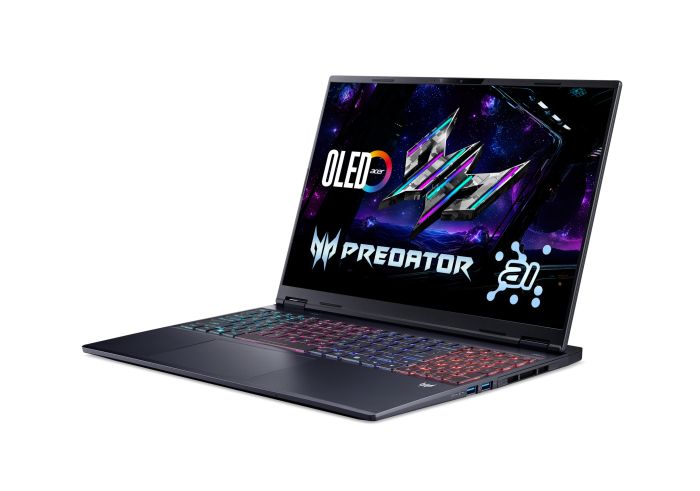 Ноутбук Acer Predator Helios Neo 16S PHN16S-71 16" OLED, Intel U7-255HX, 32GB, F1TB, NVD5060-8, Lin, чорний