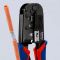 KNIPEX Multifunctional Crimping Tool, RJ 11/12, RJ 45, 190 mm, 0.340 kg