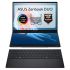 Ноутбук ASUS Zenbook Duo UX8406CA-QL046W 14" FHD Touch OLED, Intel Ultra 9 285H, 32GB, F1TB, UMA, Win11, Сірий