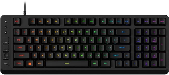 HyperX Alloy keyboard Origins EVE 1800 99key, Red, USB-A, EN/UA, RGB, black