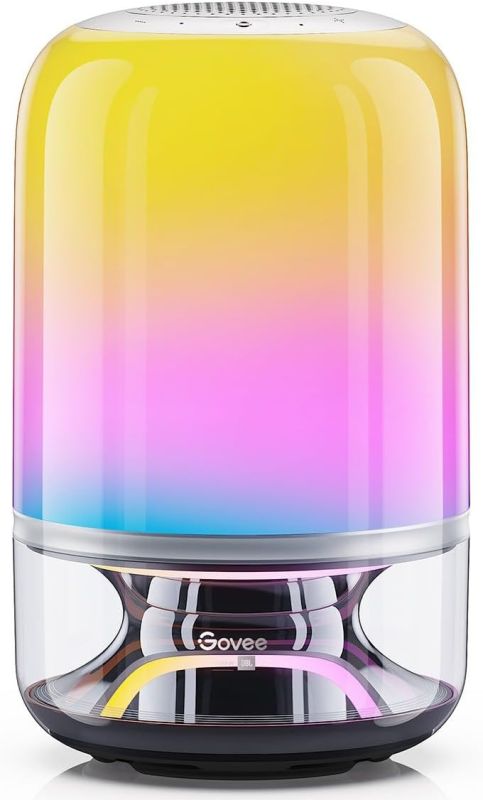 Настільний світильник розумний Govee Table Lamp 2 Pro x Sound by JBL, RGBICWW, WI-FI/Bluetooth, білий