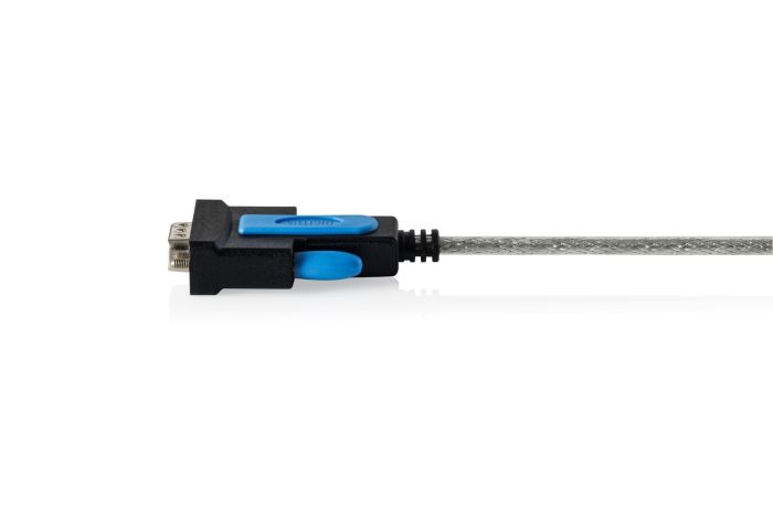 Адаптер DIGITUS USB-A > RS232 (M/M), FTDI, 1.8м