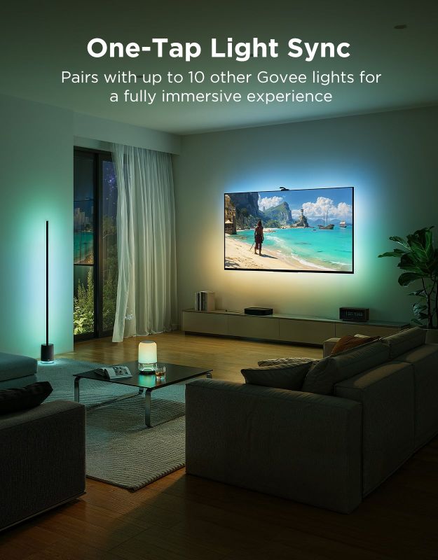 Набор адаптивной подсведки Govee R2A80 Three-camera TV Backlight 55-65', RGBIC, WI-FI/Bluetooth, черный