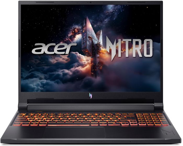 Ноутбук Acer Nitro V 16 ANV16-72 16" WUXGA IPS, Intel 7-240H, 16GB, F1TB, NVD5070-8, Lin, черный