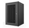9U W=600mm D=450mm Wall Type Network Cabinet 80% Perforated Front Door BLACK (Including 2 pcs mounting rails)