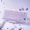 Клавиатура механическая GravaStar Mercury K1 80keys, GravaStar x Kailh Cheery Pink, EN, BT/WL/USB, Lavender Purple