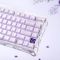 Клавиатура механическая GravaStar Mercury K1 80keys, GravaStar x Kailh Cheery Pink, EN, BT/WL/USB, Lavender Purple