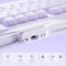 Клавиатура механическая GravaStar Mercury K1 80keys, GravaStar x Kailh Cheery Pink, EN, BT/WL/USB, Lavender Purple