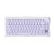 Клавиатура механическая GravaStar Mercury K1 80keys, GravaStar x Kailh Cheery Pink, EN, BT/WL/USB, Lavender Purple