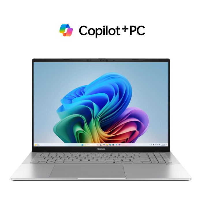 ASUS Notebook Vivobook S16 S3607QA-SH043W 16" WUXGA OLED, Qualcomm X X1 26 100, 16GB, F512GB, UMA, Win11, Silver