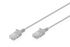 DIGITUS CAT 6 U-UTP slim patch cord, Cu, LSZH AWG 32/7, length 1m, Grey