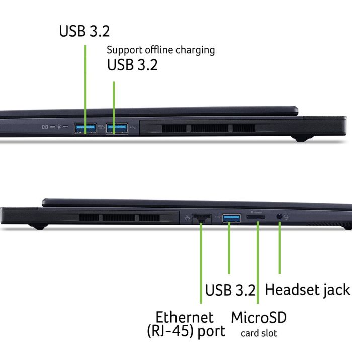 Ноутбук Acer Predator Helios Neo 16S PHN16S-71 16" OLED, Intel U9-275HX, 32GB, F1TB, NVD5070-8, Lin, чорний