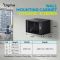 Шафа DIGITUS 19", 16U, Wall Mounting Dynamic-N, 600x600 мм, 60кг максимально, розібрана, чорна