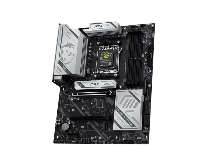 Материнcкая плата MSI MAG X870E GAMING MAX WIFI sAM5 X870E 4xDDR5 M.2 HDMI Wi-Fi BT ATX