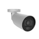 IP-камера дротова Ajax BulletCam HLVF 5 MP White, 2.8–12 мм, PoE, True WDR, IP67, ІЧ 60 м, LED 40 м, аудіо, кут огляду 31° до 111°, вулична, біла, 126277.217.WH1