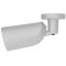 Wired IP camera Ajax BulletCam HLVF 8 MP White, 2.8–12 mm, PoE, True WDR, IP67, IR 60 m, LED 40 m, audio, viewing angle from 31° to 111°, outdoor, white, 126279.217.WH1