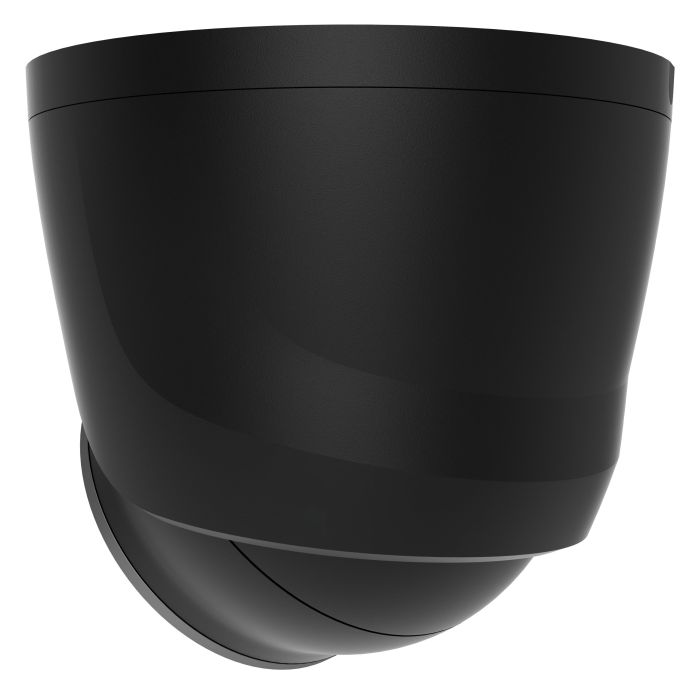 Wired IP camera Ajax TurretCam HLVF 5 MP Black, 2.8–12 mm, PoE, True WDR, IP67, IR 60 m, LED 40 m, audio, viewing angle from 31° to 111°, outdoor, black, 126280.197.BL1