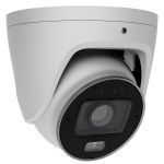 IP-камера дротова Ajax TurretCam HLVF 8 MP White, 2.8–12 мм, PoE, True WDR, IP67, ІЧ 60 м, LED 40 м, аудіо, кут огляду 31° до 111°, вулична, біла, 126283.197.WH1