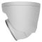 Wired IP camera Ajax TurretCam HLVF 8 MP White, 2.8–12 mm, PoE, True WDR, IP67, IR 60 m, LED 40 m, audio, viewing angle from 31° to 111°, outdoor, white, 126283.197.WH1