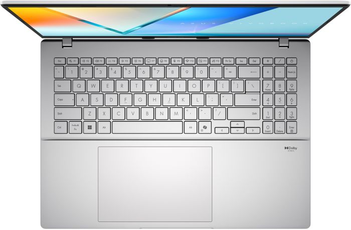 ASUS Notebook Vivobook S16 S3607VA-RP146 16" FHD IPS, Intel 7 240H, 16GB, F512GB, UMA, NoOS, Silver