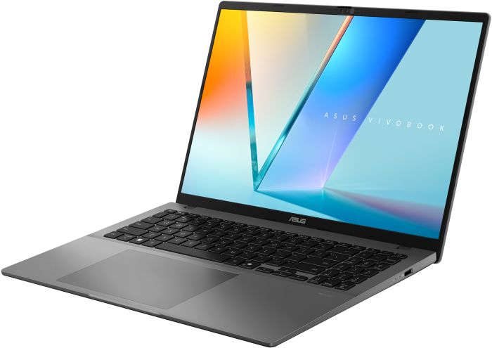 ASUS Notebook Vivobook S16 M3607GA-SH009 16" FHD OLED, AMD AI 7 445, 16GB, F512GB, UMA, NoOS, Grey