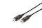 DIGITUS HDMI AOC Connection Cable, Type A M/M, 40m, Ultra HD, 8K@60 Hz, gold, bl