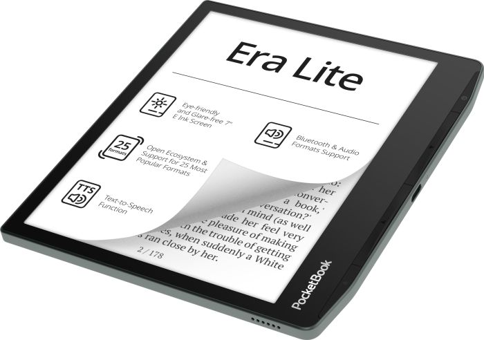 Електронна книга PocketBook 710 Era Lite, Stone Green