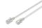 Патч-корд DIGITUS CAT 6a F-FTP Sliim, 0,3 м, AWG 32/7, Cu, LSZH, сірий