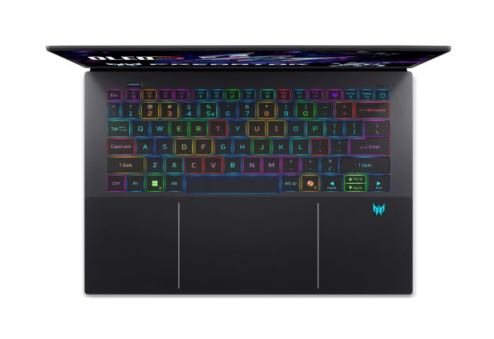 Ноутбук Acer Predator Triton 14 PT14-52T 14.5" 2.8K OLED Touch, Intel U9-288V, 32GB, F1TB, NVD5070-8, Win11P, черный