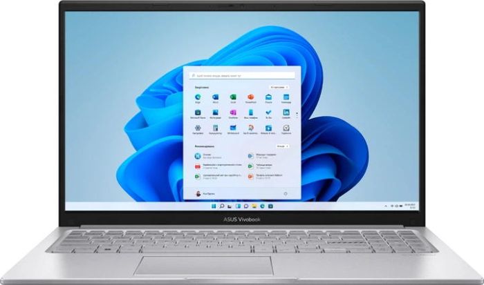 ASUS Notebook Vivobook 15 X1504MA-BQ131W 15.6" FHD IPS, Intel 7 350U, 16GB, F1TB, UMA, Win11, Silver