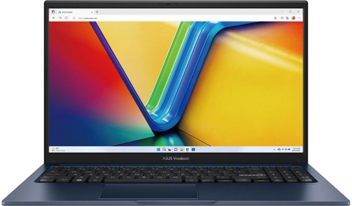 ASUS Notebook Vivobook 15 X1504MA-BQ130W 15.6" FHD IPS, Intel 7 350U, 16GB, F1TB, UMA, Win11, Blue