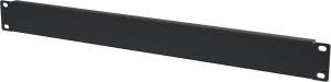 1U 19" screw type blank panel
