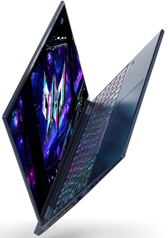 Ноутбук Acer Predator Helios Neo 16S PHN16S-I51 16" OLED, Intel U9-386H, 32GB, F1TB, NVD5070-8, Lin, черный