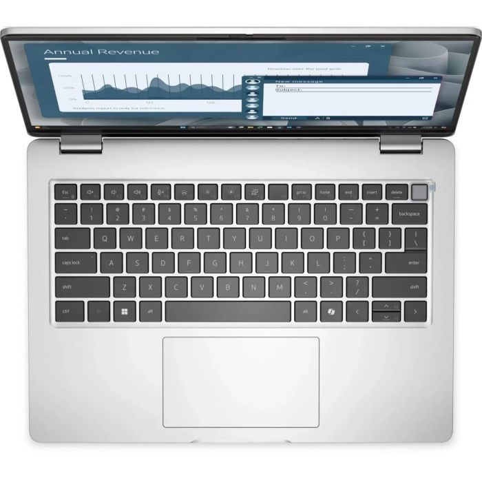 Dell Notebook Pro 14 14" FHD+ IPS AG, AMD R5-220, 16GB, F512GB, UMA, Win11P, silver, US keyboard
