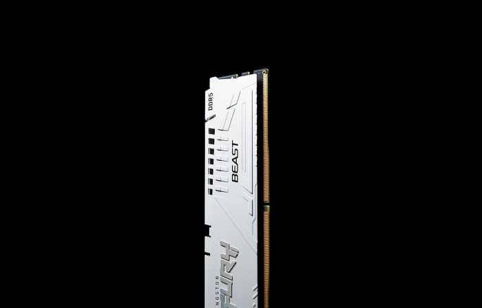 Пам'ять ПК Kingston DDR5 64GB KIT (32GBx2) 5600  FURY Beast Білий