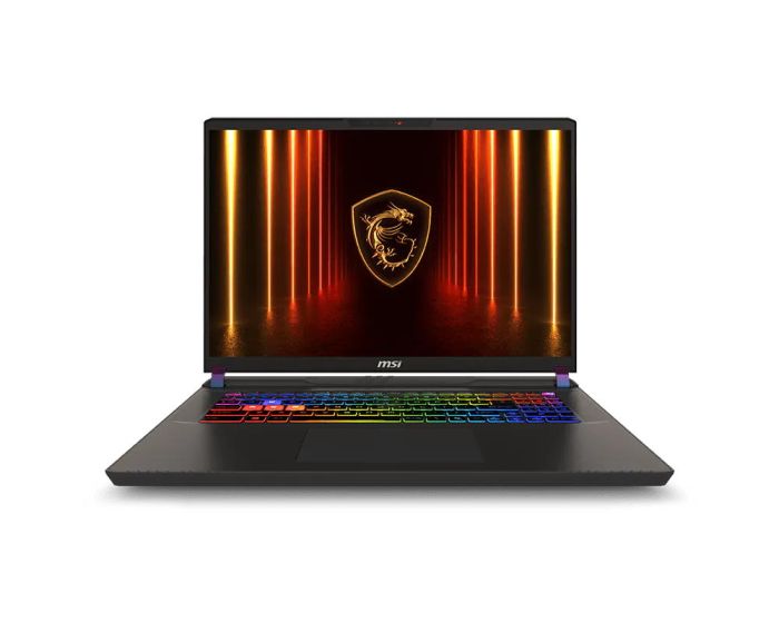Notebook MSI Vector 16 HX AI A8WHG-067XUA 16 QHD+, AMD R9-8940HX, 32GB, F1TB, NVD5070TI-12, DOS, black