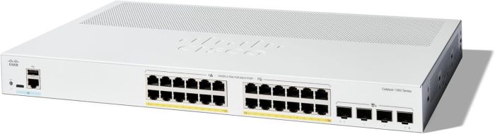 Комутатор Cisco Catalyst 1300X 24xGE, PoE, 4x10G SFP+