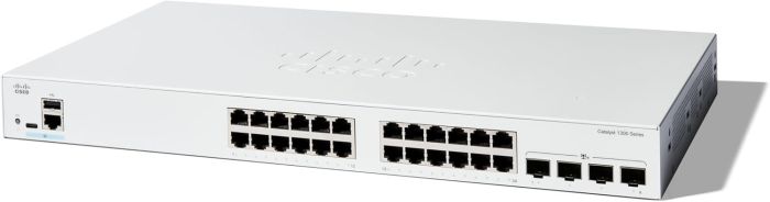 Комутатор Cisco Catalyst 1300X 24xGE, 4x10G SFP+