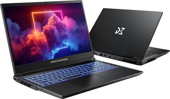 Dream Machines Notebook RG5060-15 15.6QHD IPS, Intel i9-14900HX, 32GB, F1TB, NVD5060-8, DOS, black