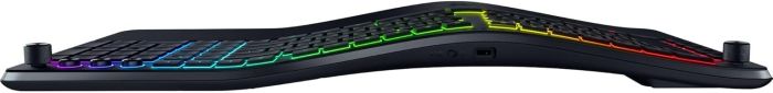 Клавіатура мембранна Razer Pro Type Ergo, 118key, USB-A/WL/BT, EN, RGB, чорний