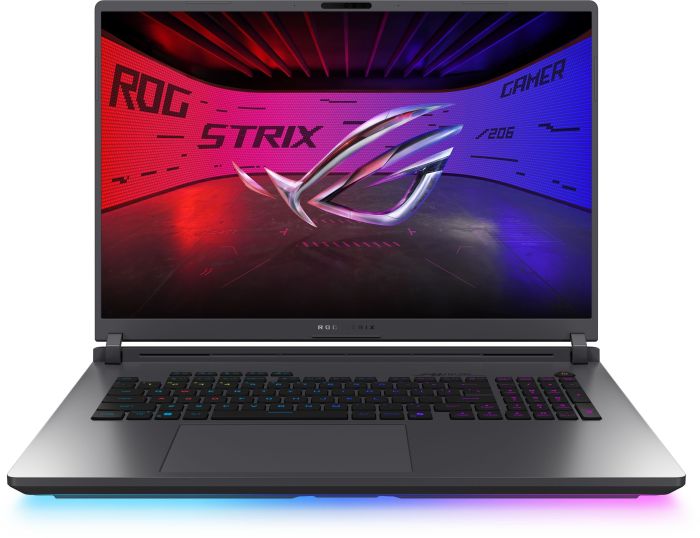 Ноутбук ASUS ROG Strix G18 G815LW-S9168 18" WQXGA IPS, Intel Ultra 9 275HX, 32GB, F1TB, NVD5080-6, NoOS, Серый