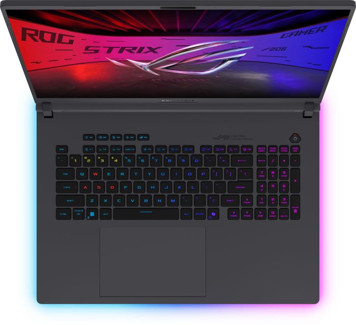 Ноутбук ASUS ROG Strix G18 G815LR-S9338 18" WQXGA IPS, Intel Ultra 9 275HX, 32GB, F2TB, NVD5070Ti-12, NoOS, Серый